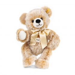 Nounours Teddy-pantin Bobby, brun perlé, 40 cm, avec son ruban