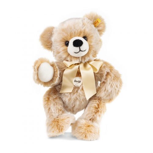 Nounours Teddy-pantin Bobby, brun perlé, 40 cm, avec son ruban