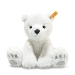 Ours polaire en peluche 28 cm blanc