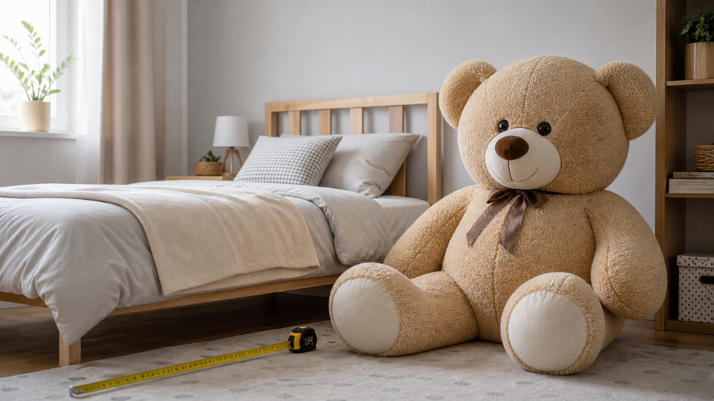 Nounours géant XXL : tailles, prix et précautions pour bien choisir