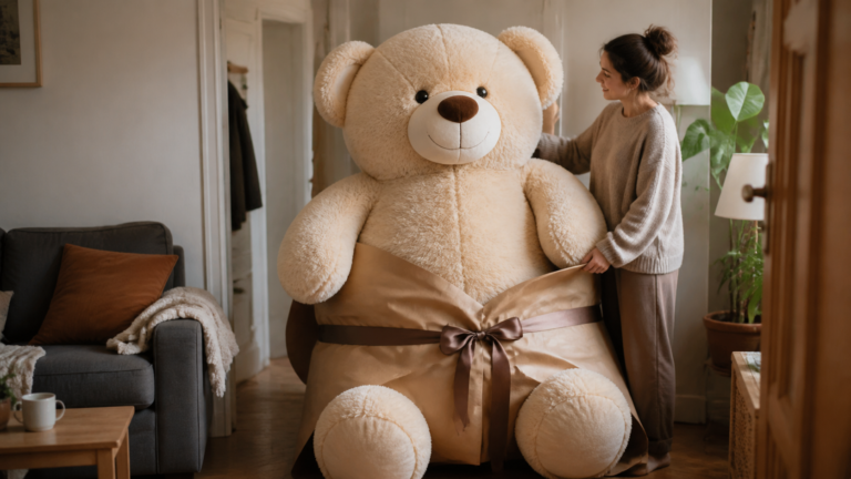 Peluche géante : ce qu'il faut savoir avant d'offrir une XXL - photo originale 1