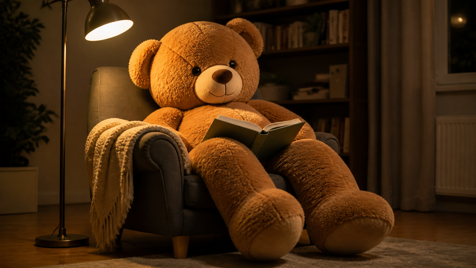 Ted l'ours en peluche : le nounours géant XXL du film et ses répliques - photo originale 3
