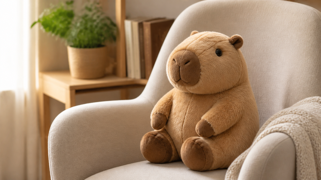 Peluche capybara : tailles, marques fiables et où en trouver une belle