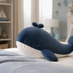 Peluche baleine : modèles océan pour chambre d'enfant