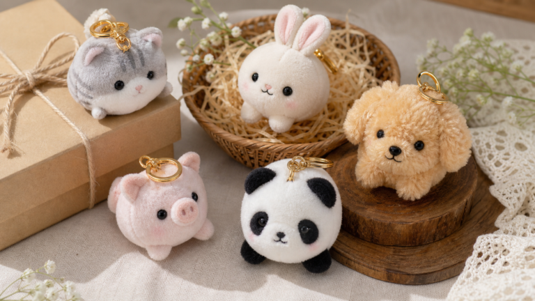 Porte-clé peluche : modèles tendance et idées cadeau