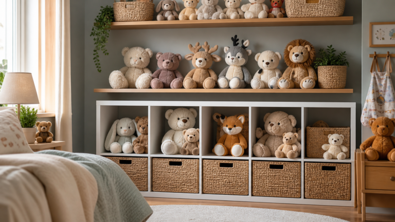 Range peluche : 7 solutions astucieuses pour tout ranger