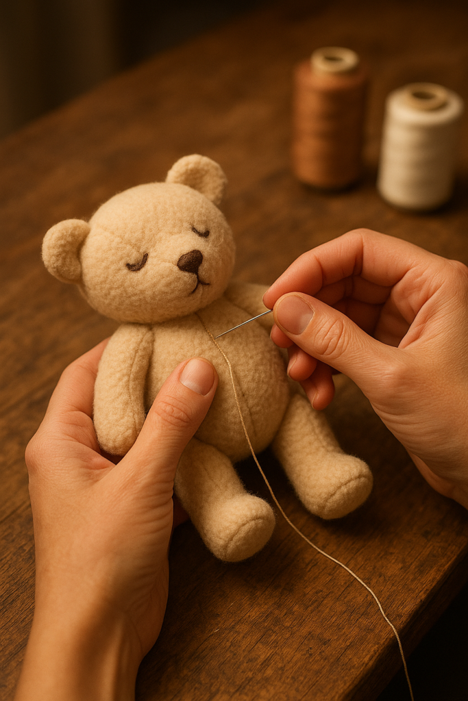 Comment Coudre un Ours en Peluche Facilement : Tuto Débutant