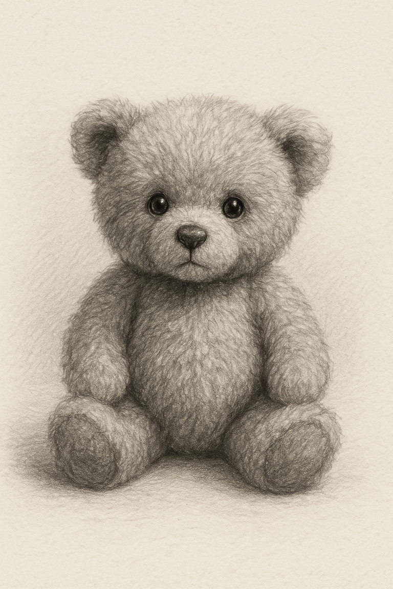 Comment dessiner un ours en peluche réaliste pas à pas