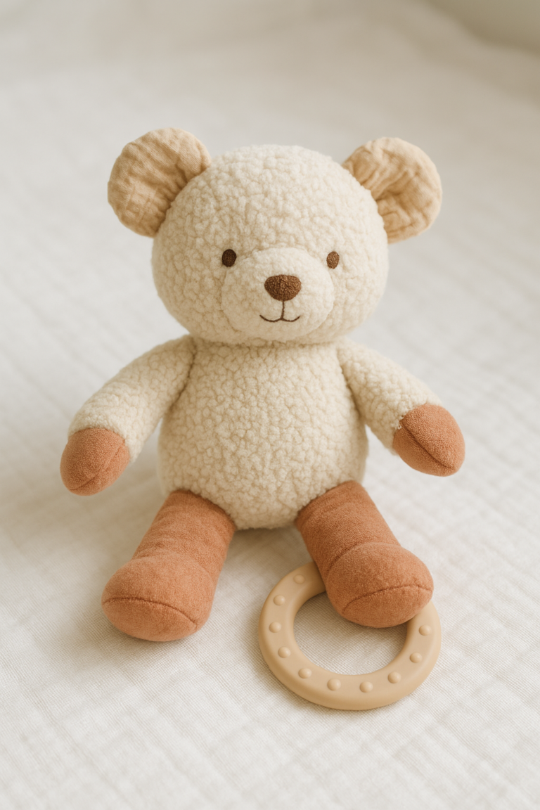 Comment choisir un ours en peluche sensoriel pour bébé ?