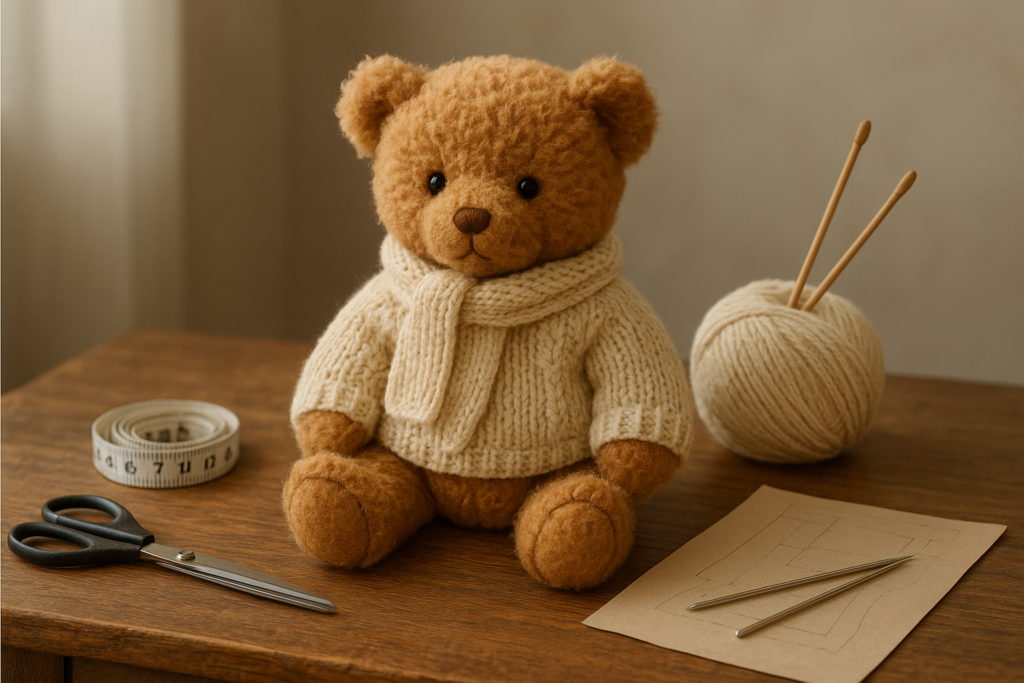 Patrons Gratuits pour Vêtements d’Ours en Peluche : 10 Modèles
