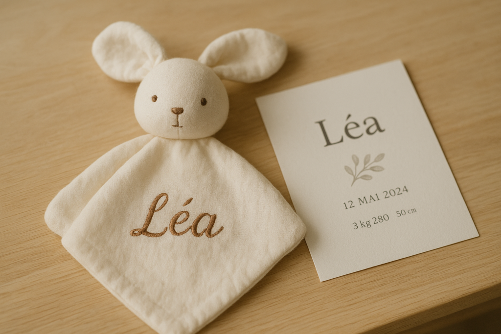 Doudou personnalisé naissance : le guide pour un cadeau sécurisé