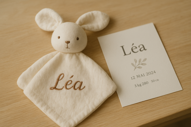 Doudou personnalisé naissance : le guide pour un cadeau sécurisé