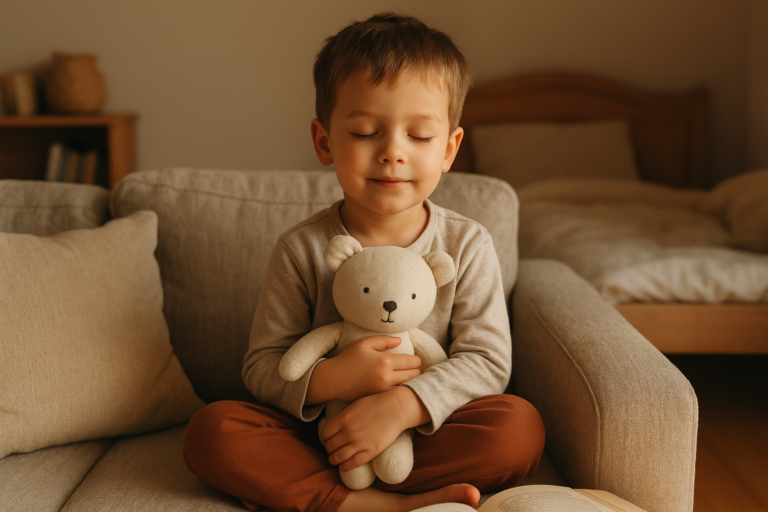 Peluche lestée enfant anxieux : bienfaits et guide de sélection