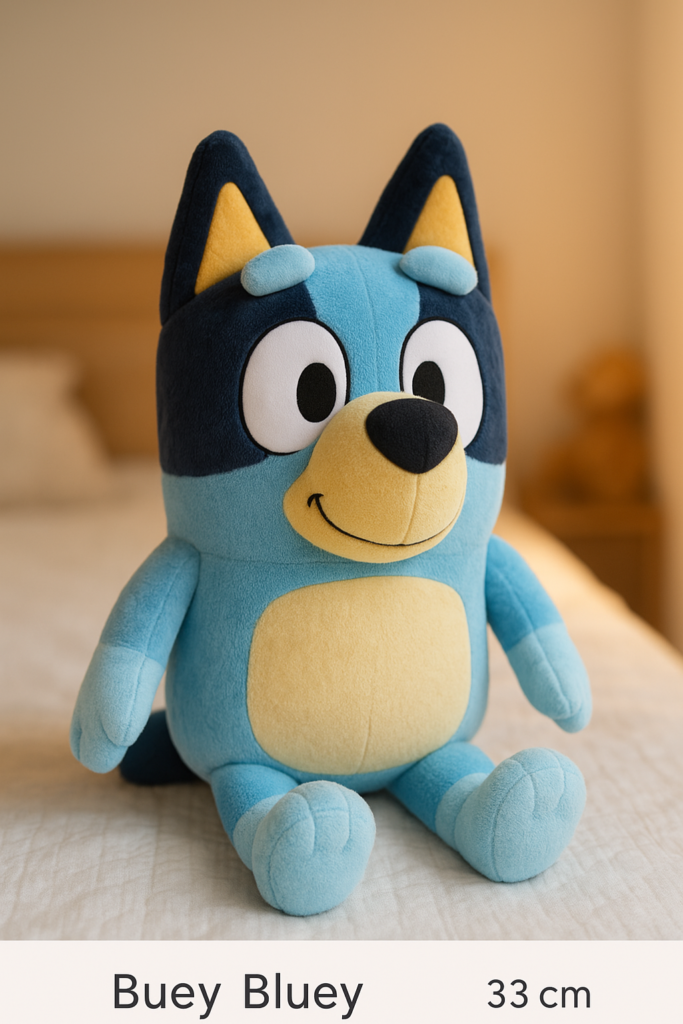 Peluche Bluey Parlante : Test et Avis sur les 2 Tailles